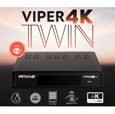AMIKO VIPER 4K V40 UHD TWIN TUNER DVB-S2X