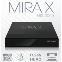 Amiko MIRA X HiS-2000 - OTT IPTV + Satellite DVB-S2X Fast Linux based Receiver