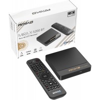 Amiko MIRA X-5200 BT Bluetooth Linux OTT IPTV 4K UHD Media streamer | 2GB + 8GB | Dual Band WiFi