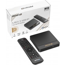 Amiko MIRA X-5200 BT Bluetooth Linux OTT IPTV 4K UHD Media streamer | 2GB + 8GB | Dual Band WiFi