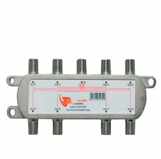 GT-Sat GT-SP81 8 Way Satellite Splitter 5-2400MHz DC Pass Suitable for Unicable