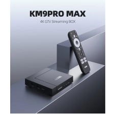 MECOOL KM9PRO MAX Android 12 GOOGLE TV OS 4K MEDIA STREAMER - NETFLIX 4K | AMAZON PRIME VIDEO TV STREAMING
