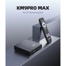 MECOOL KM9PRO MAX Android 12 GOOGLE TV OS 4K MEDIA STREAMER - NETFLIX 4K | AMAZON PRIME VIDEO TV STREAMING