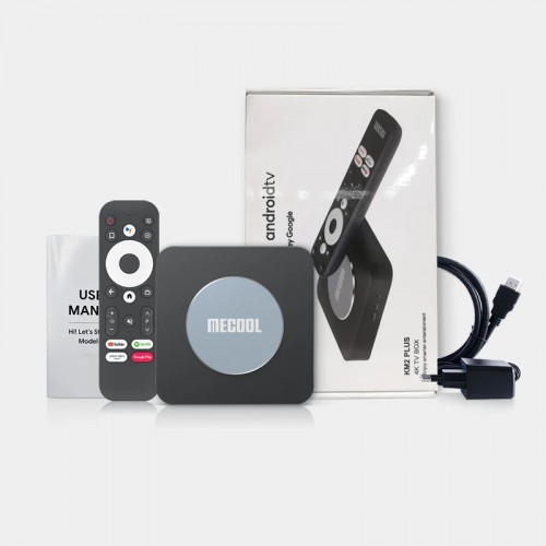 Mecool KM2 Plus Deluxe Android 11 TV Box Amlogic S905X4