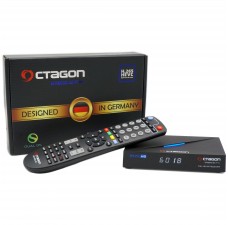 OCTAGON SFX6018 S2+IP WL HD H.265 HEVC 1xDVB-S2 Linux Enigma 2 TV Sat Receiver - BUILT IN WiFi