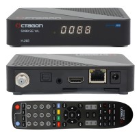 Octagon SX88 SE V2 WL H.265 HEVC HD Multi-stream Digital Satellite + IPTV Receiver with WiFi