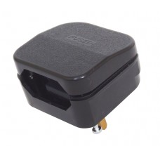 Euro Converter 2pin to 3pin plug ECP1 BLACK