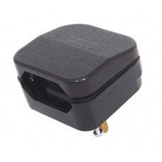 Euro Converter 2pin to 3pin plug ECP1 BLACK