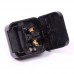 Euro Converter 2pin to 3pin plug ECP1 BLACK