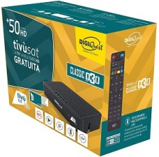 TIVUSAT DIGIQUEST Q30 CLASSIC HD Satellite TV Receiver PVR + FREE PRE-ACTIVATED Tivusat HD SmartCard TIVUSAT DIGIQUEST Q30 CLASSIC HD Satellite TV Receiver PVR + FREE PRE-ACTIVATED Tivusat HD SmartCard