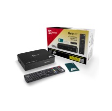 TivuSat Telesystem TS9019 HEVC HD Decoder + FREE PRE-ACTIVATED Tivu sat HD SmartCard