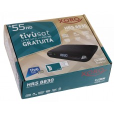 TivuSat XORO HRS 8830 HD Satellite TV Receiver + FREE PRE-ACTIVATED Tivusat HD SmartCard