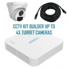 Uniarch by Uniview CCTV Kit Builder - Build your own CCTV kit 4CH up to 4x IP Cameras 2MP POE 30m IR