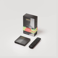 YOKATV IPx2 PRO 4K UHD IPTV Android Streaming TV Box | 4GB + 32GB | WiFi 5 | BACKLIT BT VOICE REMOTE