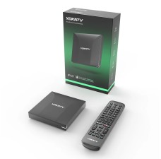 YOKATV IPx3 4K UHD IPTV Android Streaming TV Box | 4GB + 64GB | WiFi 6 | BACKLIT BT VOICE REMOTE YOKATV IPx3 4K UHD IPTV Android Streaming TV Box | 4GB + 64GB | WiFi 6 | BACKLIT BT VOICE REMOTE