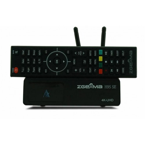 Hot sale!!! ZGEMMA H8.2H Satellite TV Receiver Linux Enigma2 Receptor  DVB-S2X+DVB-T2/C H2.65 1080P HD Digital Satellite Receiver