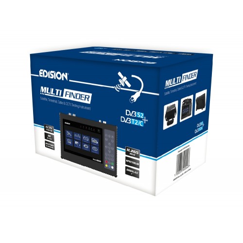 Misuratore Segnali Multi-Finder - Tester Per Satellite DVB-S/S2, Terrestre DVB-T/T2, Cavo DVB-C E CCTV - Foto 8