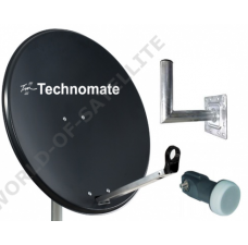 Technomate 65cm Solid Satellite Dish Kit