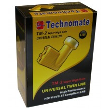 Technomate TM-2 Super High Gain Gold 0.1dB Twin LNB HD Ready