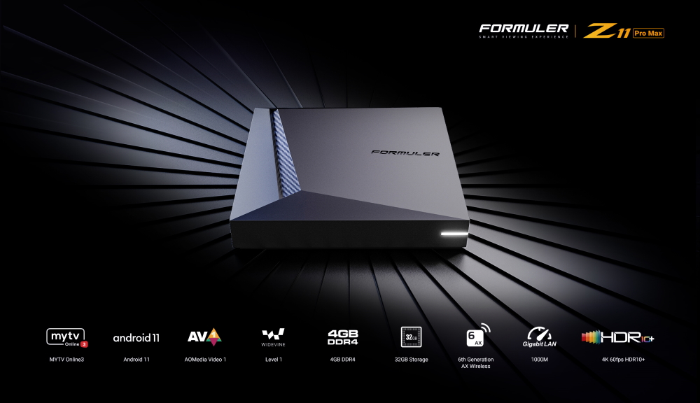 Formuler Z11 Pro Max - Z11 Pro Max BT1 